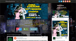 Desktop Screenshot of chinasyndromeband.com